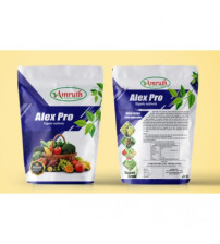 Alex - Pro (Potassium Humate Flakes - 90% Blended with Humic + Fulvic + Potash) 500 gm